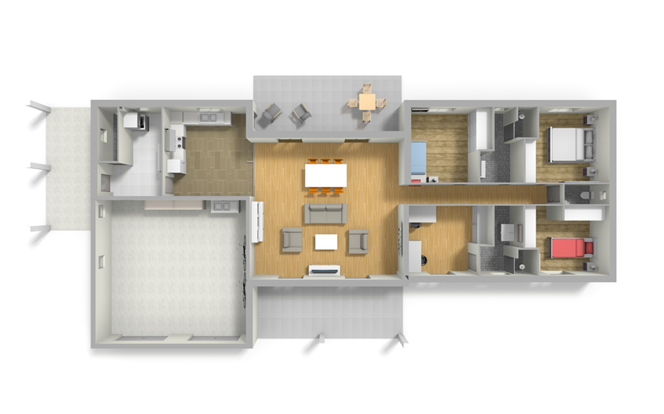 Plan de la maison