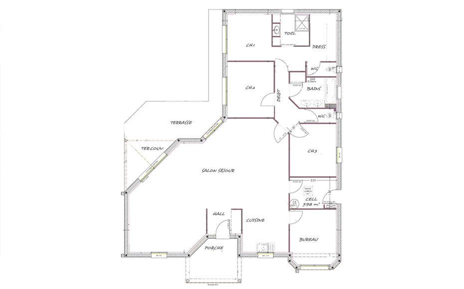 Plan de la maison