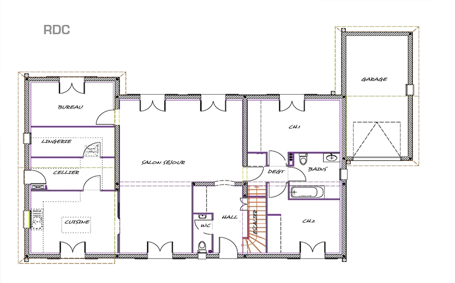 Plan de la maison