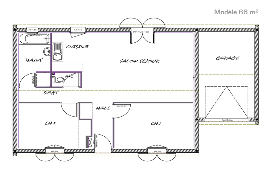 Plan de la maison 3