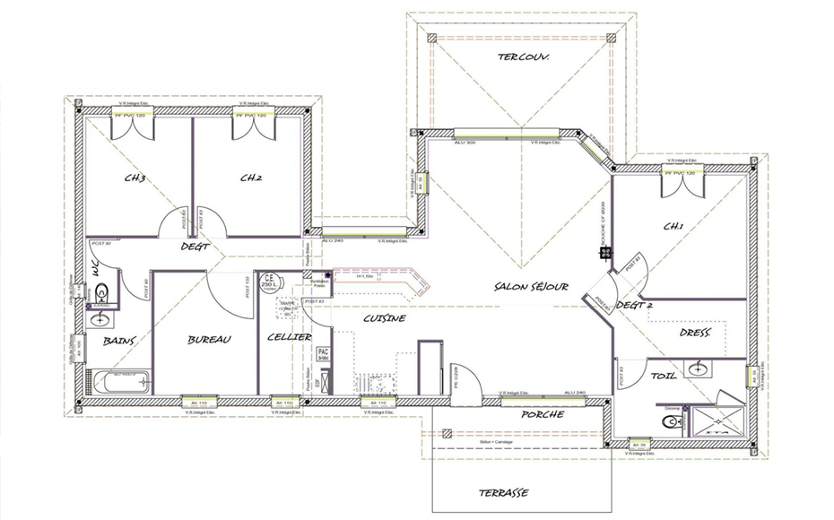 Plan de la maison