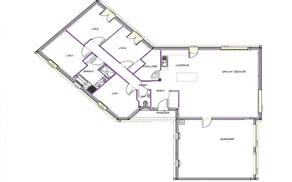 Plan de la maison