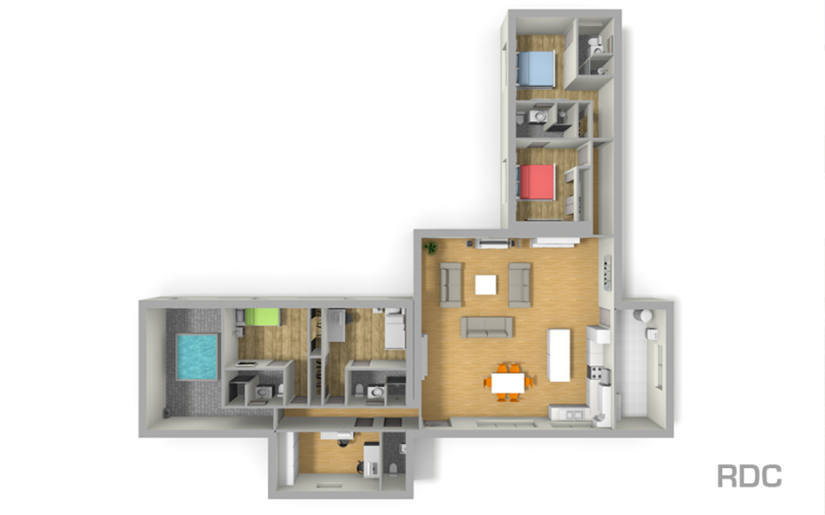 Plan de la maison
