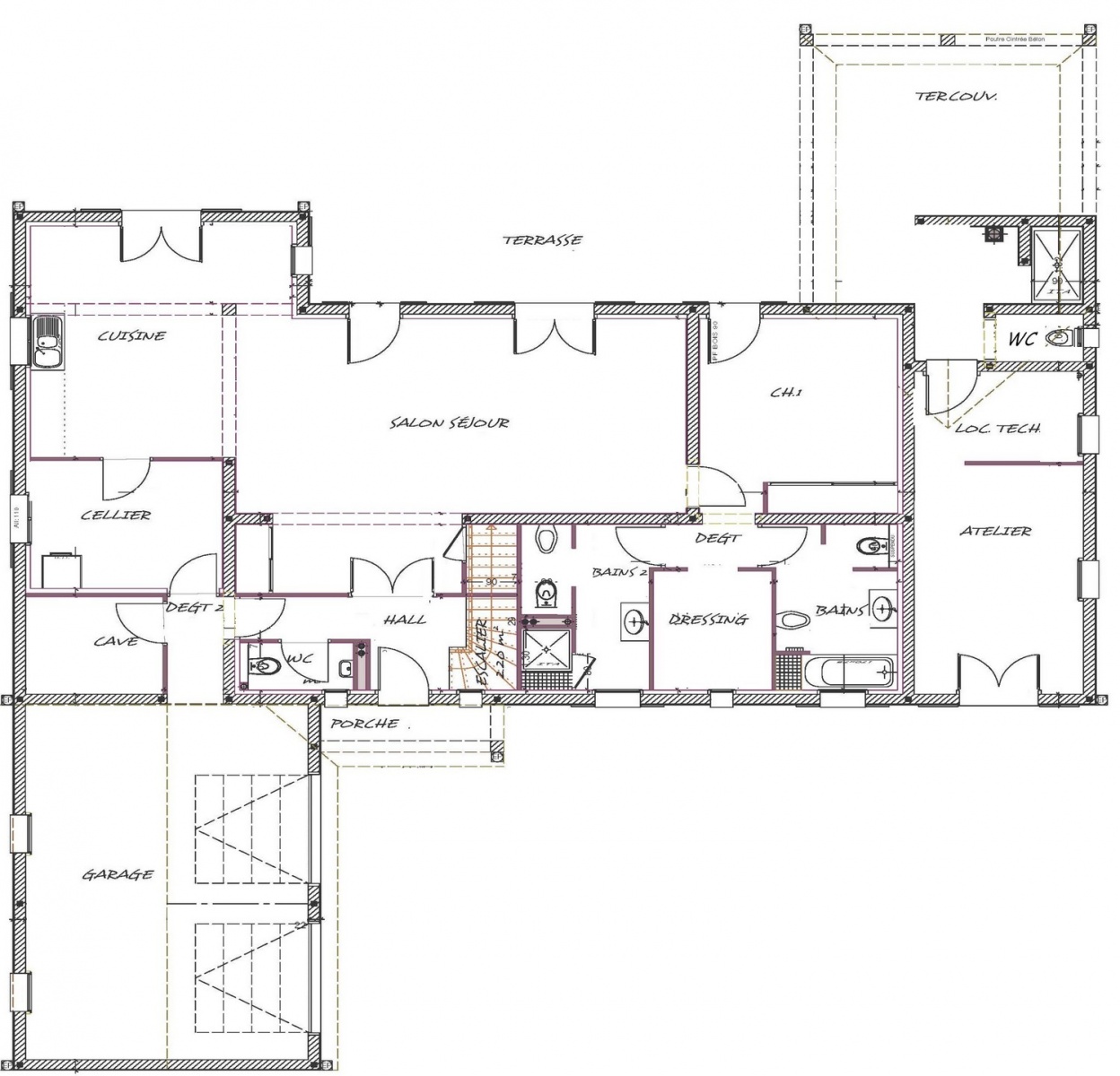 Plan de la maison