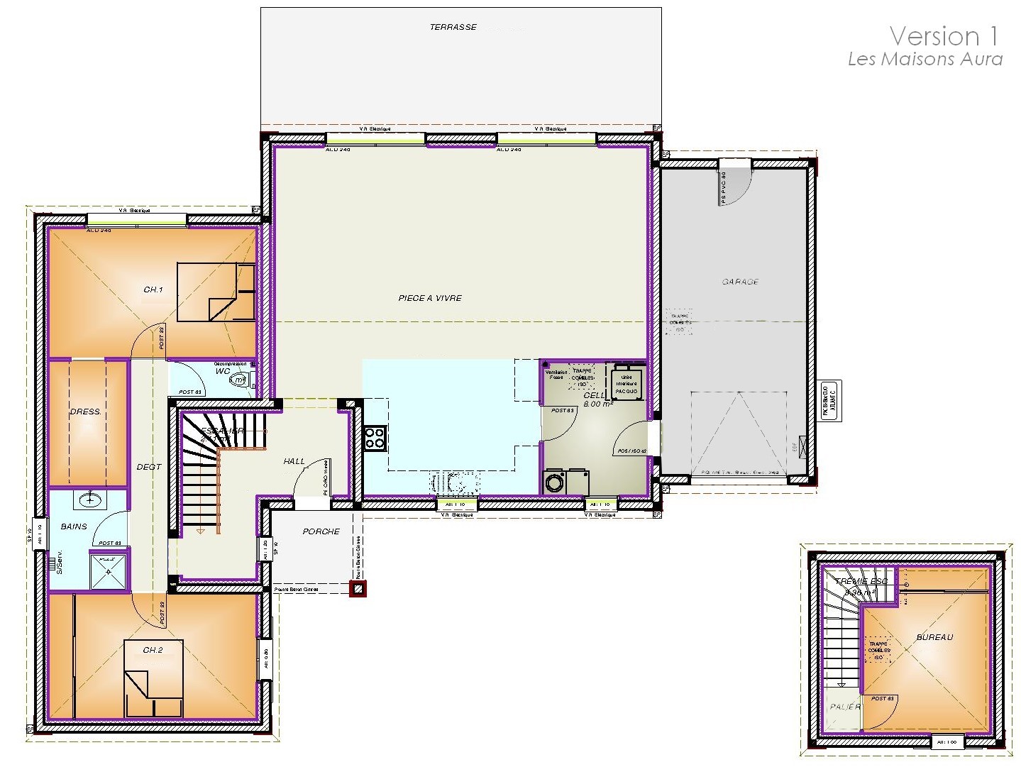 Plan de la maison