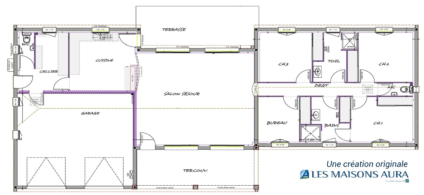 Plan de la maison