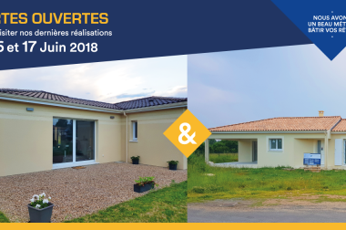 Portes ouvertes exceptionnelles les 16 et 17 juin avec 3 maisons à visiter