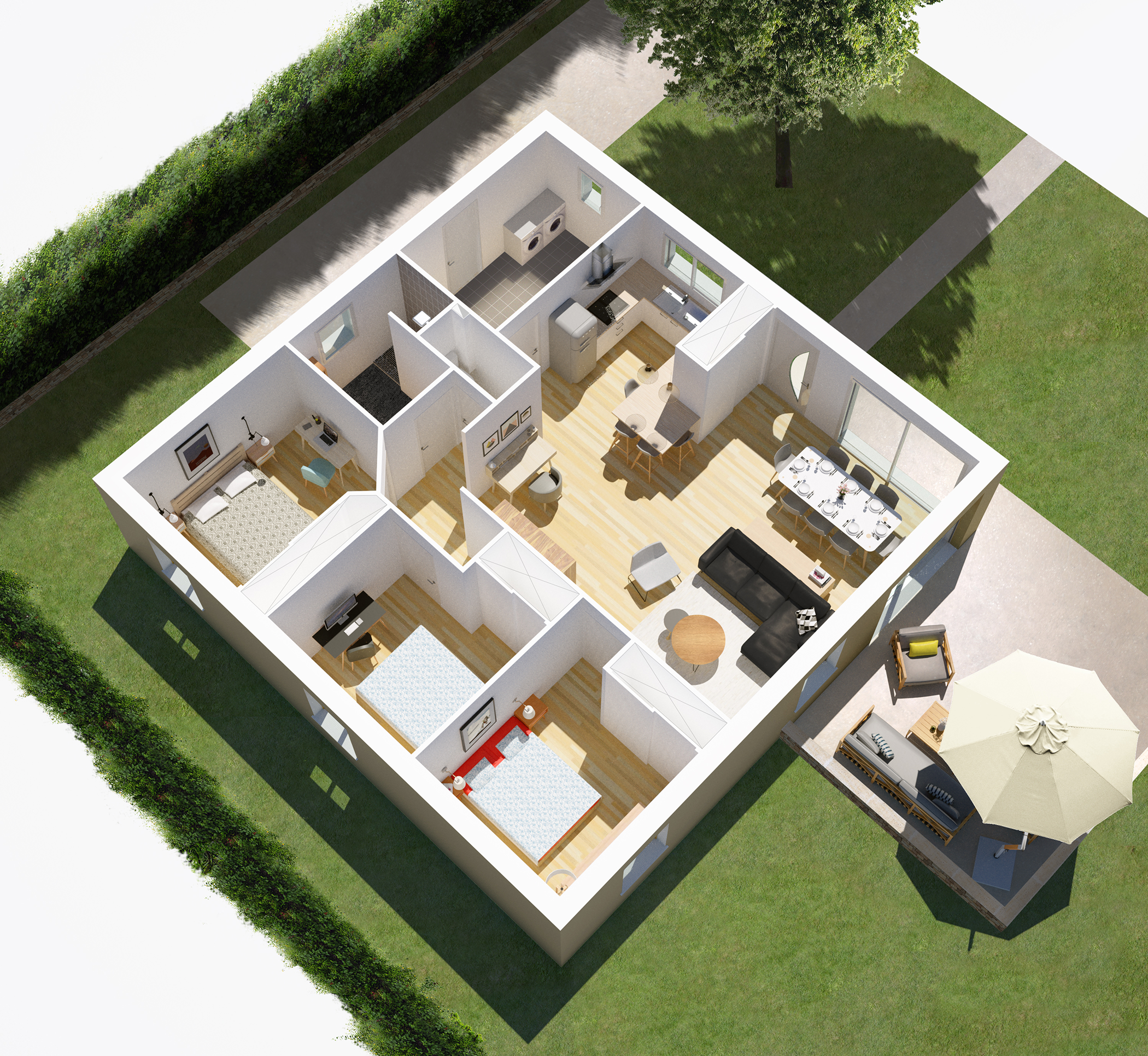 Plan de la maison