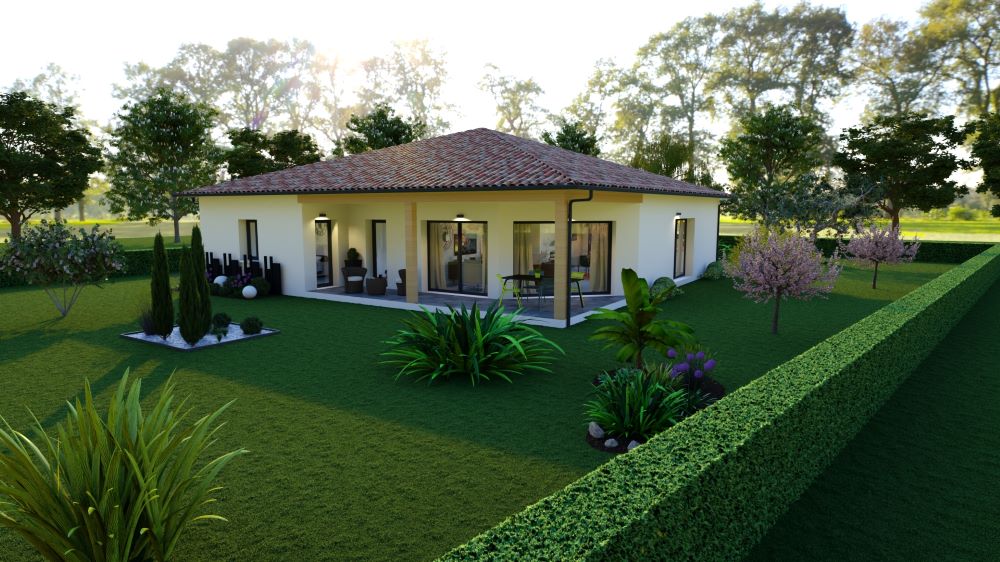Maison en Dordogne avec terrasse couverte