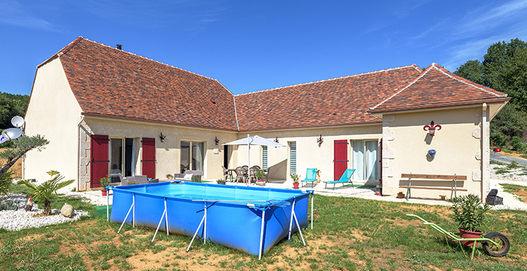 Maison périgourdine de plain pied en Dordogne